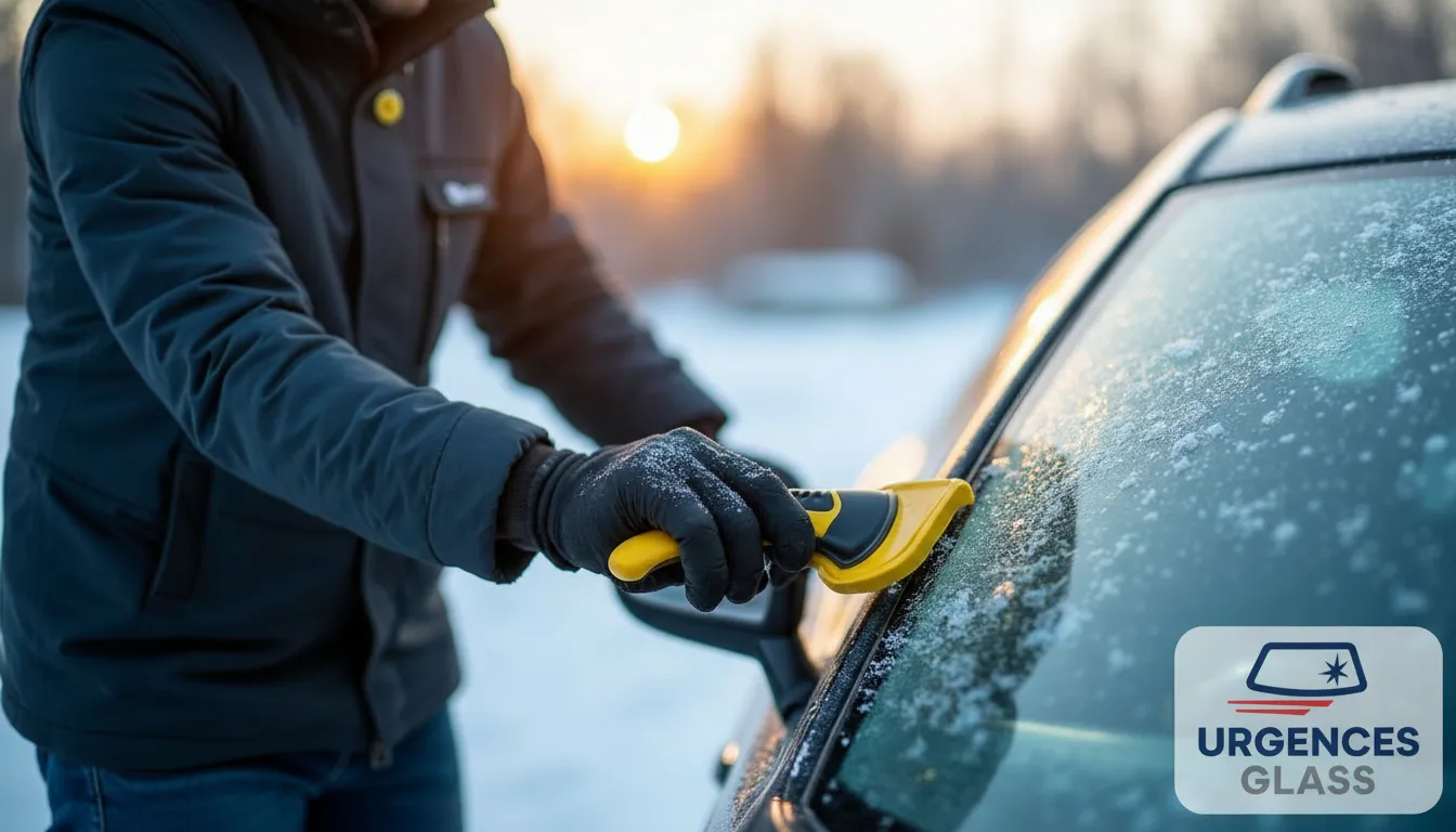 Dégivrer son pare-brise sans l'abîmer : astuces de pro