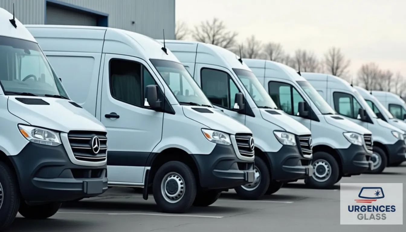 Pare-brise flotte entreprise IDF : service dédié