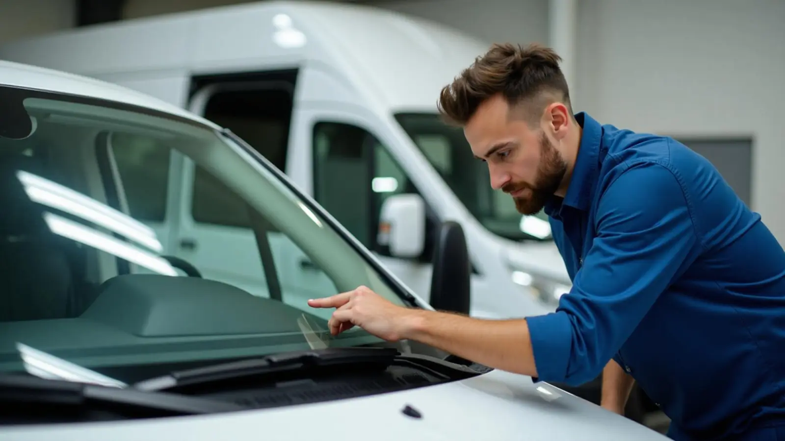 Service de remplacement lunette arrière et vitres latérales avec contrôle étanchéité et éléments chauffants